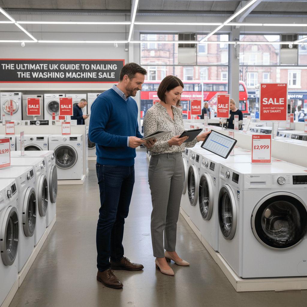 The Ultimate UK Guide to Nailing the Washing Machine Sale: Don't Just Buy Cheap, Buy Smart! The Ultimate UK Guide to Nailing the Washing Machine Sale: Don't Just Buy Cheap, Buy Smart!