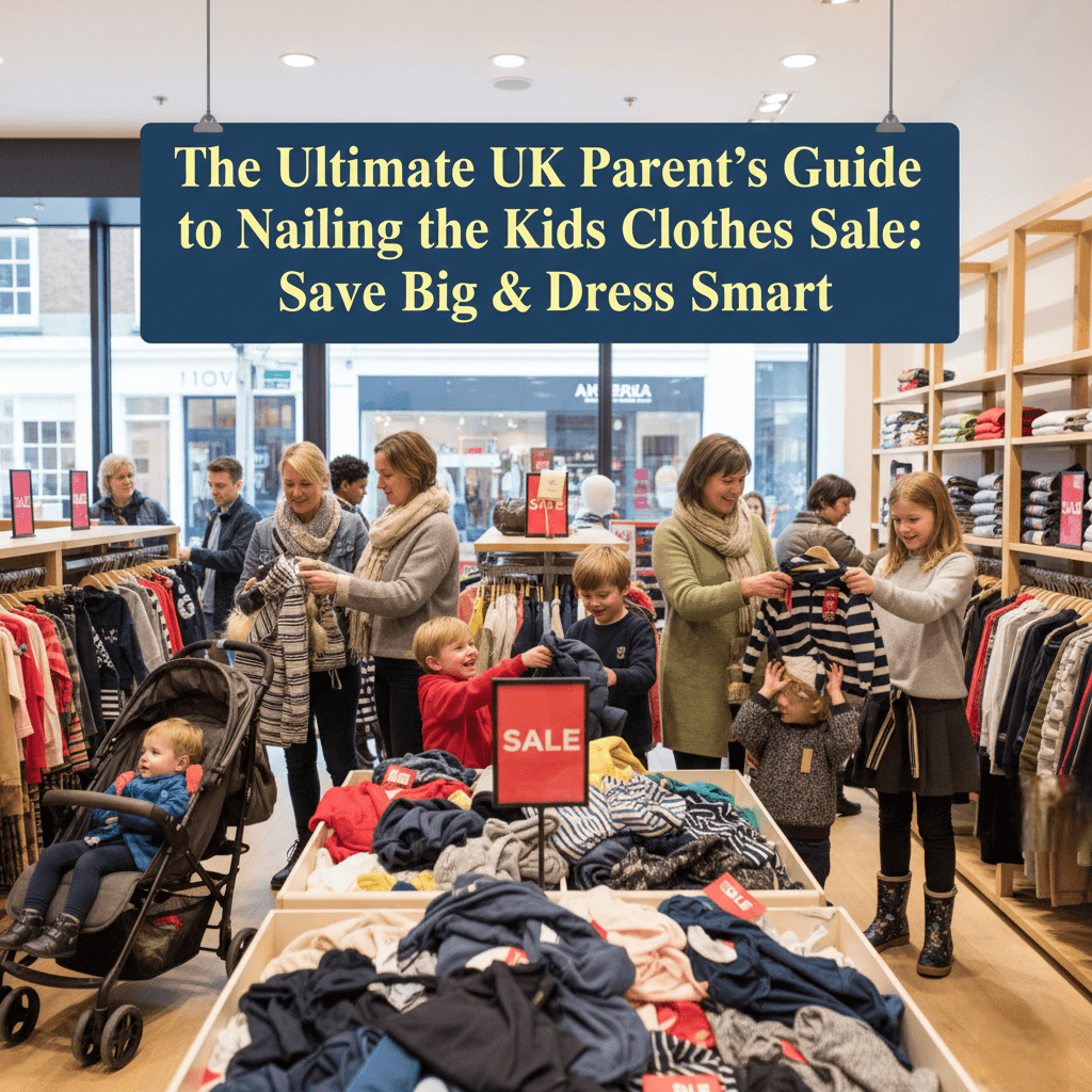 The Ultimate UK Parent's Guide to Nailing the Kids Clothes Sale: Save Big & Dress Smart The Ultimate UK Parent's Guide to Nailing the Kids Clothes Sale: Save Big & Dress Smart