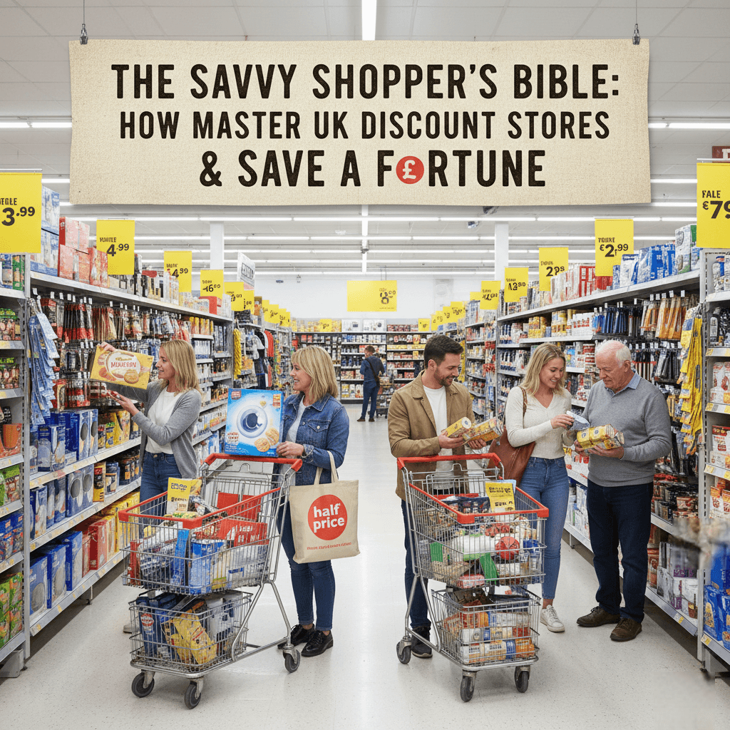 The Savvy Shopper's Bible: How to Master UK Discount Stores and Save a Fortune