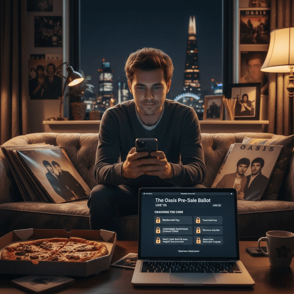 The Oasis Pre Sale Ballot: Cracking the Code of Live '25