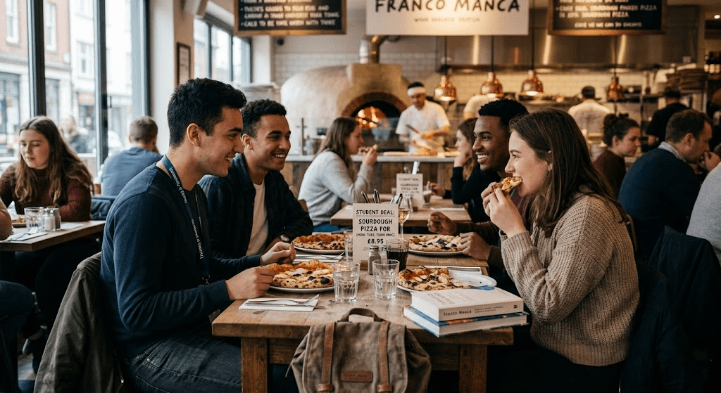 Franco Manca Student Deal: Sourdough Pizza on a Uni Budget Franco Manca Student Deal: Sourdough Pizza on a Uni Budget