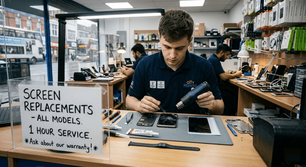 Cracked Screen Replacement: What High-Street Repair Shops Don’t Tell You Cracked Screen Replacement: What High-Street Repair Shops Don’t Tell You
