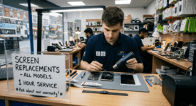Cracked Screen Replacement: What High-Street Repair Shops Don’t Tell You